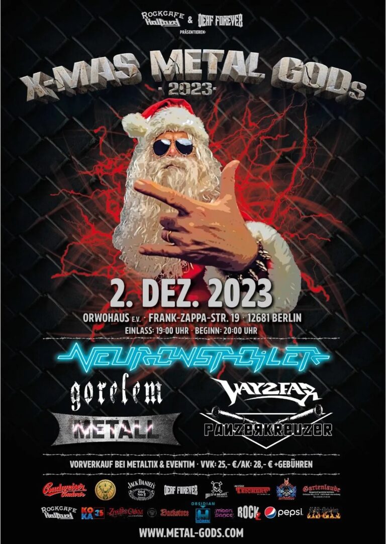 Vorbericht X Mas Metal Gods Dark Art