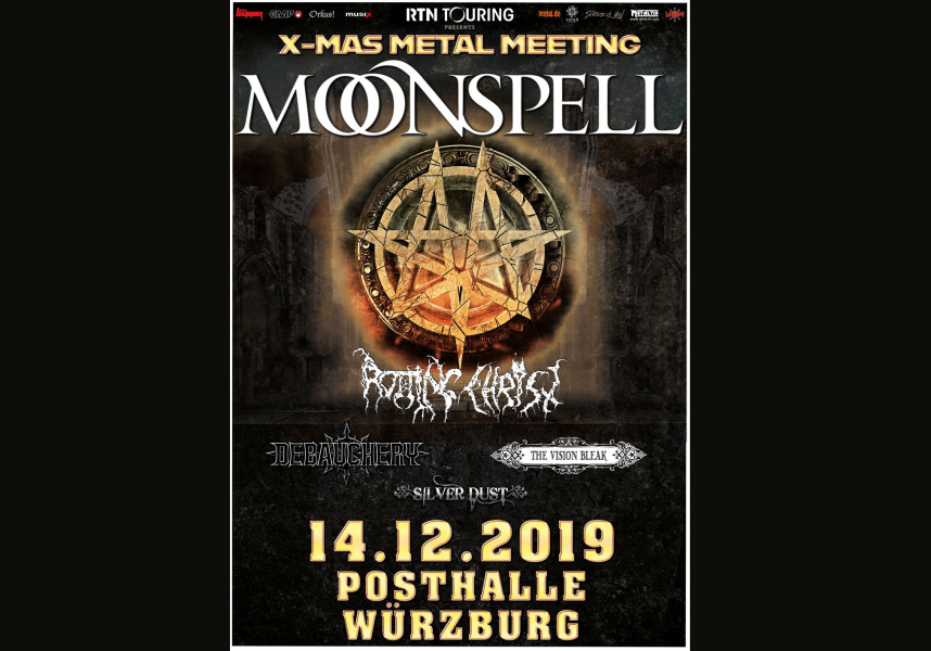 Moonspell & Rotting Christ - Bratislava 2019!