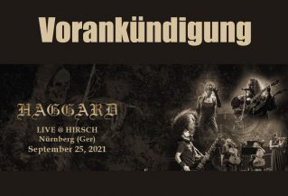 Titelbild Haggard in Nürnberg