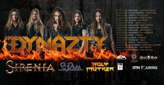 Dynasty Sirenia Surma Holy Mother Tourposter querformat