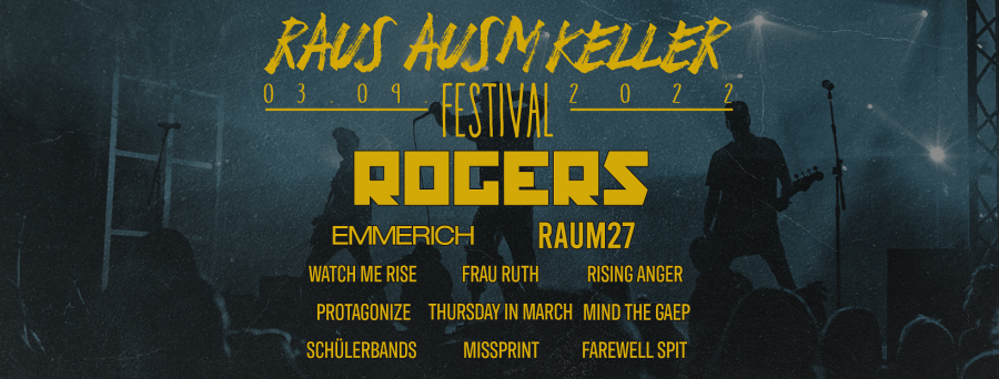 Raus ausm Keller Festival Header Raus ausm Keller Festival Header