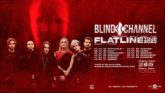 Blind Channel Flatline Tour Deutschland Tourflyer