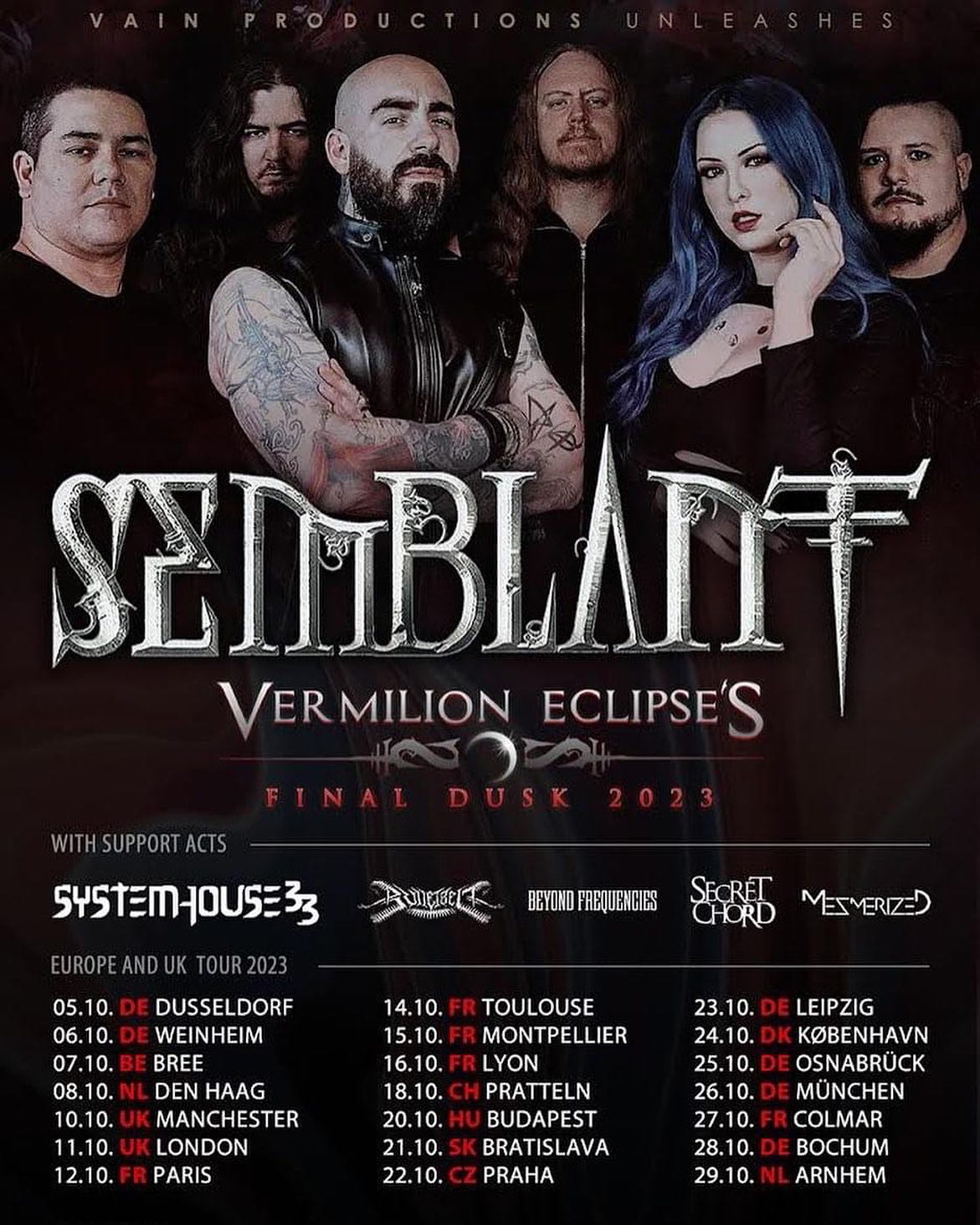 Semblant - Vermilion Eclipse Final Dusk 2023