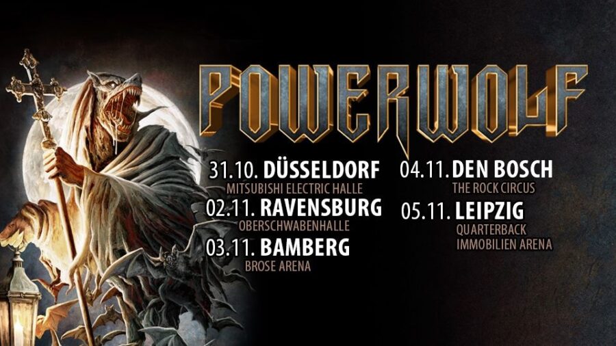 Powerwolf gehen im Oktober und November auf Tour DarkArt