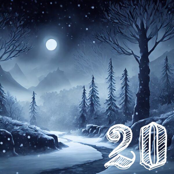 Firefly Winterlandschaft, düster, eisig, dunkel 42856