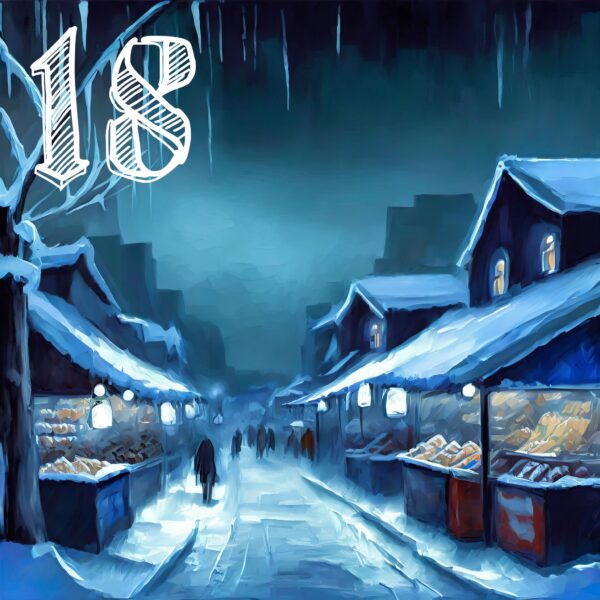 Firefly Winterlandschaft, düster, eisig, dunkel, marktplatz 8653