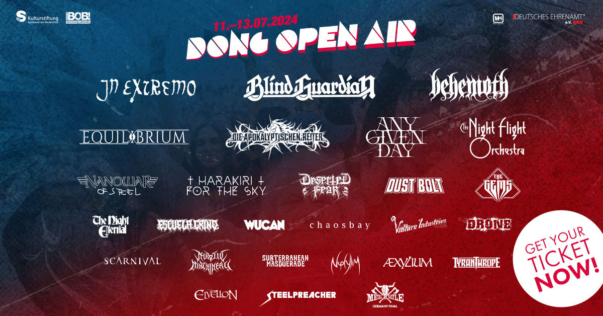  Ankündigung: Dong Open Air 2024 - Dark-Art 