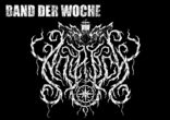 Schriftzug Band der Woche und das Logo der Atmospheric Black Metal Band Antrisch