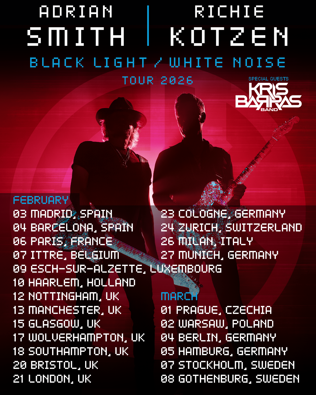 SMITH/KOTZEN Tour Flyer 2026