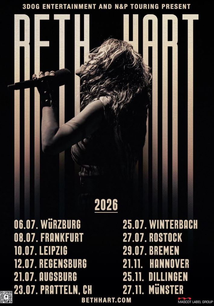 Beth Hart - Tourflyer - Deutschland