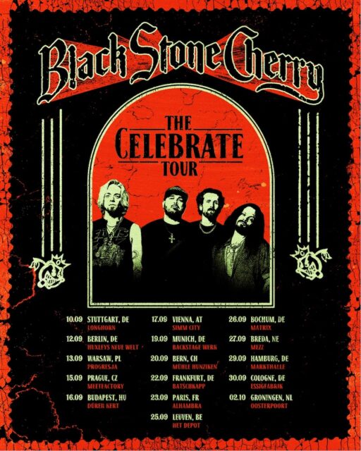 Black Stone Cherry - The Celebrate Tour 2026